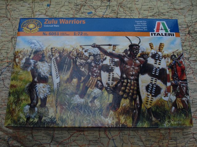 Italeri 6051 Zulu warriors
